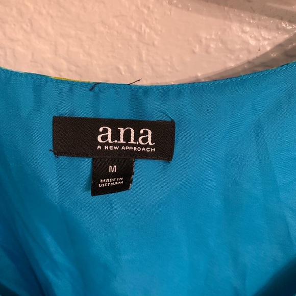 a.n.a Watercolor Sleeveless Dress - Picture 2 of 4